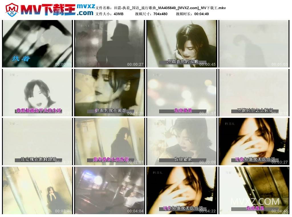 田震-执着_国语_流行歌曲_MA405849